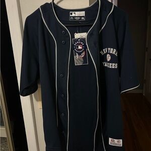 Genuine Merchandise Navy Blue Baseball Jersey